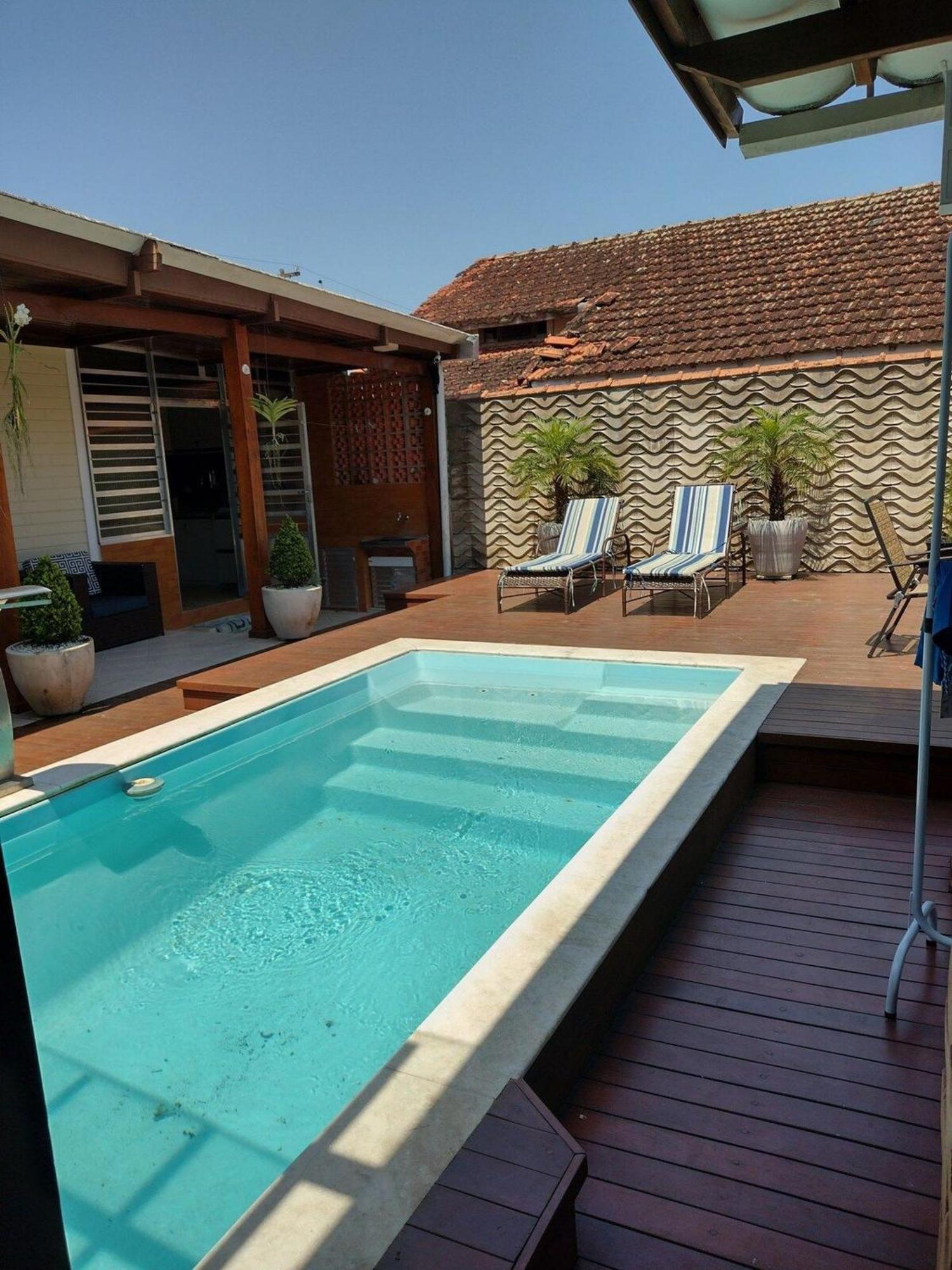 Casa Agradavel Com Piscina, A Poucos Passos Da Praia Peruíbe Exterior foto