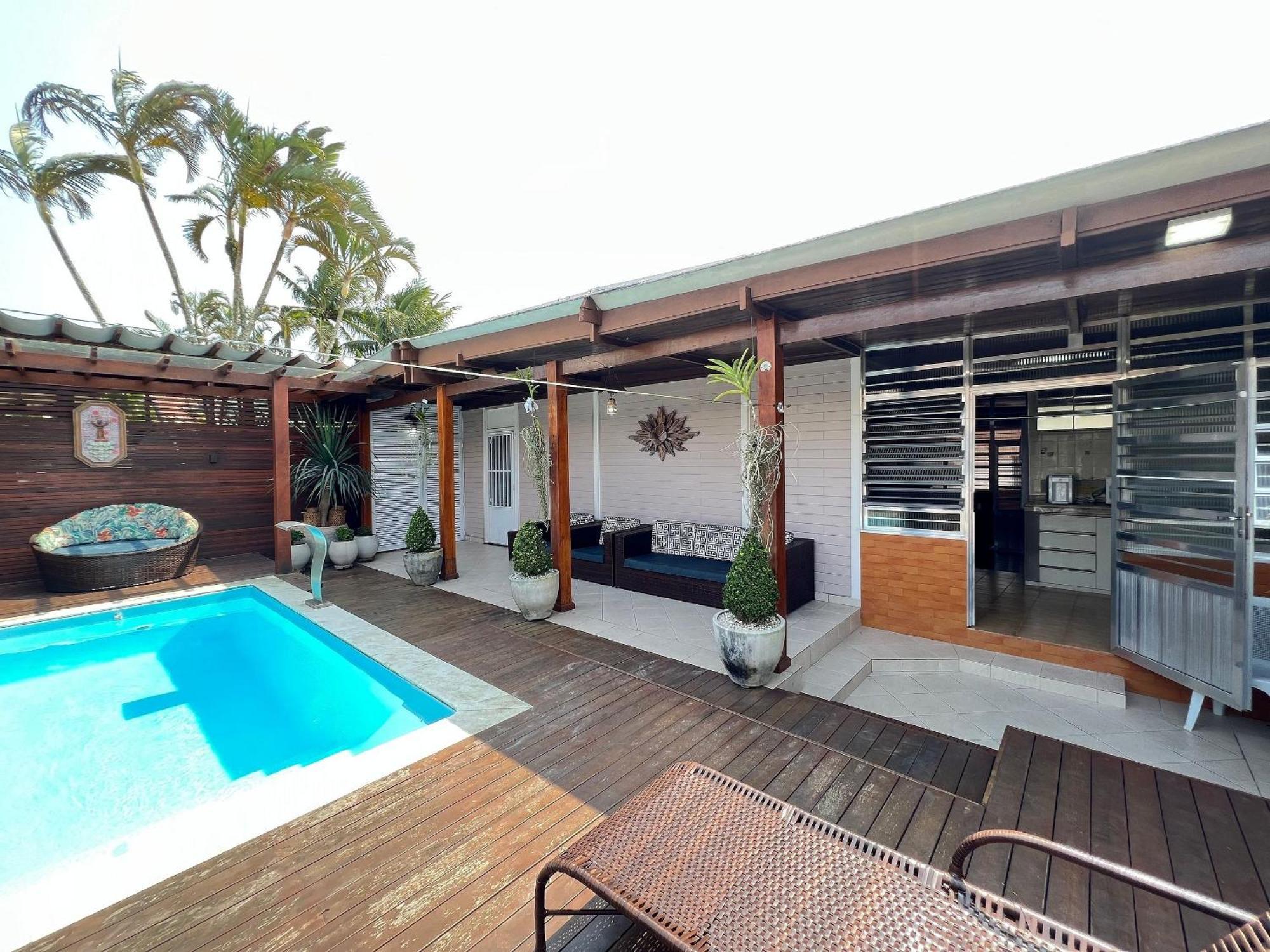 Casa Agradavel Com Piscina, A Poucos Passos Da Praia Peruíbe Exterior foto