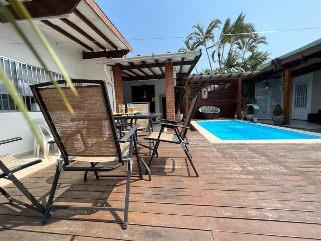 Casa Agradavel Com Piscina, A Poucos Passos Da Praia Peruíbe Exterior foto
